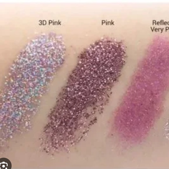 🍭🎨Rare! Mac 3D Pink Glitter Brillants - Picture 7 of 12